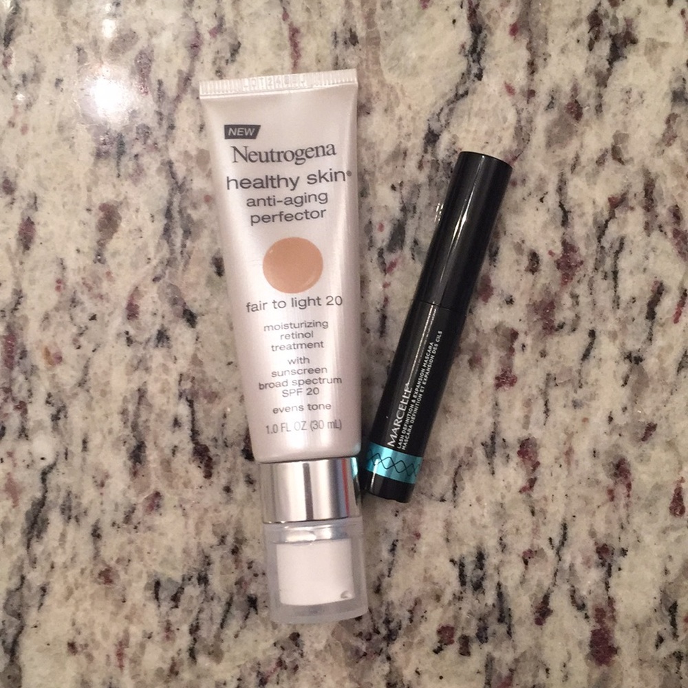 Neutrogena Anti-Aging Perfector & Marcelle Mascara